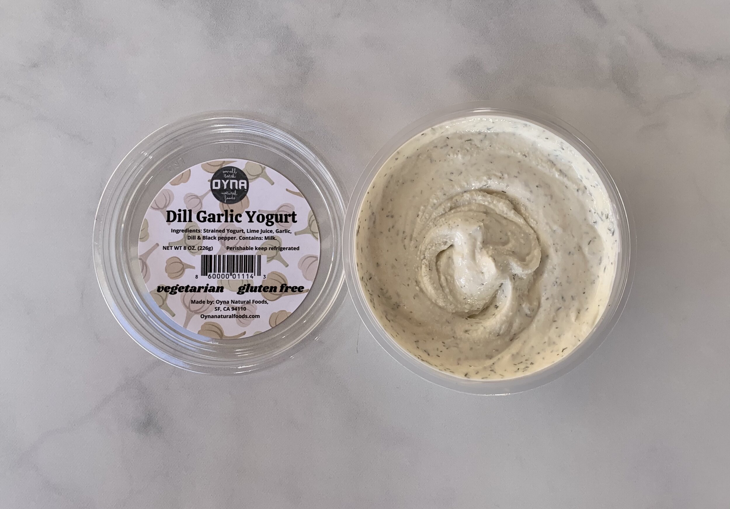 DILL GARLIC YOGURT
